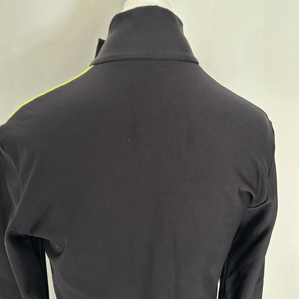 Assos, Black and Yellow Ski Jacket with Full-Zip and Standing Collar - Picture 5 of 9